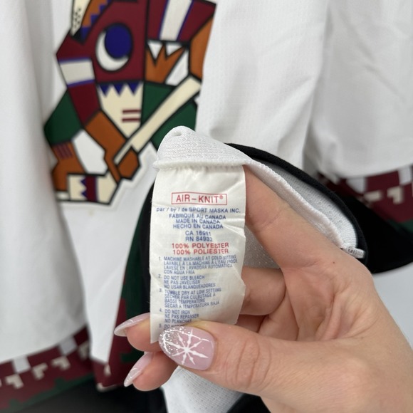 Vintage CCM Phoenix Coyotes Jersey NHL Arizona Hockey Size XXL 2002 Stitched - Picture 7 of 11